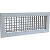 Grille double déflexion - Alu laqué blanc image 0