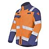 BLOUSON ABRA ORANGE FLUO/BLEU MARINE image 4