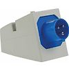 SOCLE DE CONNECTEUR CEI MONOPHASE 1PNT/16A/230V - IP44 image 0