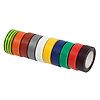 Lot de 10 rubans d'isolation en PVC multicolore image 0