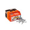 Vis bois tête fraisée - Acier électrozingué blanc - Pointe anti-fendage- Torx image 8