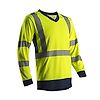 SUNO T-shirt de travail manches longues haute visibilité SUNO - Jaune Fluo image 7