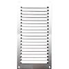 Grilles d'aération naturelle aluminium - Brochable image 1