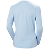 T-shirt de travail à manches longues femme avec logo - Bleu image 1