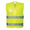 Gilet HV avec porte-badge double entrée image 1