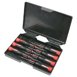 Coffret de tournevis électroniques Fente et PHILLIPS® image