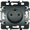 Prise 2P+T 16A - Avec enjoliveur / Plaque support - ESPRIT image 2