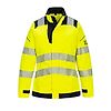Veste de travail femme PW3 FR Hi-Vis Jaune/Noir image 3