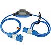 COMPTEUR MONOPHASE ROCO3 FICHE CEI 1PNT/16A/230V +INDICATEUR DE TENSION 3M - IP44 image 0