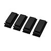 Lot de 4 - Clips auto-adhésifs pour casque de sécurité, lunettes de protection et torche image 0
