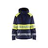 Veste de travail hardshell haute visibilité femme 4430 - Marine/Jaune image 0