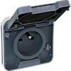 Prise courant 2P+T composable IP55 - OXXO image 1