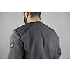Sweat de travail col rond BUCAREST -  GRIS CHARCOAL/NOIR image 3