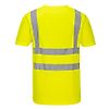 T-shirt aéré bandes HV Jaune image 0