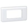 Plaque Mosaic - Blanc - 4 modules - Horizontal image 0