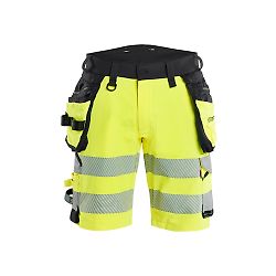 Short de travail haute visibilité stretch 4D 1120 - Jaune/Noir image