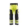 Pantalon de travail haute visibilité 1566 - Jaune fluo/Noir image 0