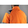 Veste de travail polaire BASIC HV ECLAIR - ORANGE FLUO/MARINE image 1