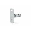 Boite de 50 - Support vertical pour charges légères type "C" - Zingué image 2