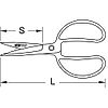 Ciseau universel, L.190 mm image 1