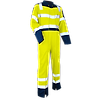Combinaison de travail bicolore HV SURVEILLANCE - MARINE/JAUNE FLUO image 0