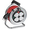 Enrouleur de câble SILVER-10 à 4 prises avec clapets - 10m H07RN-F 3G1,5 image 0