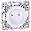 Prise de courant 2P 16A blanc - SQUARE image 1