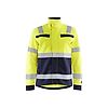 Veste de travail multinormes 4087 - Jaune fluo/Marine image 0