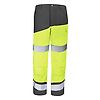 PANTALON POCHES GENOUX FLUO SAFE XP JAUNE FLUO/GRIS CONVOY image 2