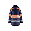 Parka de travail hiver haute visibilité classe 1 4485 - Marine/Orange image 0