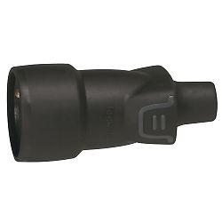 Fiche prolongateur borne à vis 2P+T 16A IK08 IP44 à sortie droite image