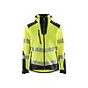 Veste de travail softshell haute visibilité 4491 - Jaune fluo/Noir image 0