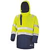 PARKA HV INTEMPERIES ACCESS JAUNE FLUO/BLEU MARINE image 5