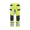 Pantalon de travail multinormes inhérent stretch 1587 - Jaune fluo/Marine image 0