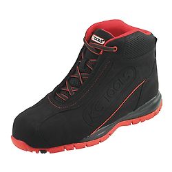Chaussures de sécurité hautes Modèle #10.09 - Noir/Rouge image