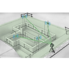 Récepteur laser pour lasers rotatifs verts SensoLite G 210 Set BlackLine image 1