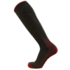 Lot de 2 paires de mis-bas laine EROS - NOIR/ROUGE - GRIS CHINÉ/ROUGE image 1