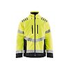 Veste de travail doublée haute visibilité 4780 - Jaune fluo/Noir image 0
