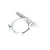 Collier Ø 100 et 125mm PP blanc image 0