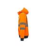 Sweat de travail haute visibilité avec zip MELODY - Orange Fluo image 38