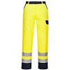 Pantalon de travail Hi-Vis Bizflame Jaune image 0
