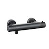 Mitigeur douche thermostatique mural COX - Epoxy Noir Mat image 0