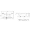 BAIGNOIRE BALNEO RECTANGULAIRE NEW ANCO 180X80 AVEC TABLIER BLANC image 1