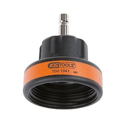 Adaptateur baïonnette n°6, M50 x 2,5, orange, creux image