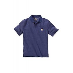 Polo de travail manches courtes CONTRACTORS - Bleu Marine image