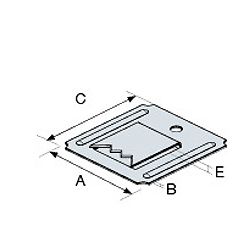 Clip pour lambris PVC A4 SFT image