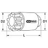 Entraîneur manuel de volant moteur 1/2" pour Volvo image 5