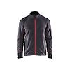 Veste de travail micropolaire 4995 - Gris anthracite/Rouge image 0