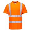 T-shirt Hi-vis MC coton comfort Orange image 0