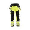 Pantalon de travail softshell haute visibilité Classe 2 1820 - Jaune/Noir image 0